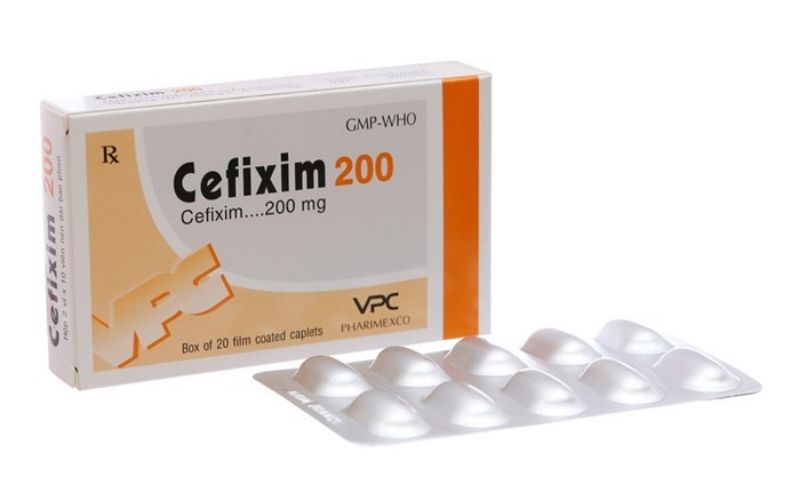 Thuốc kháng sinh chữa viêm lợi Cefixim